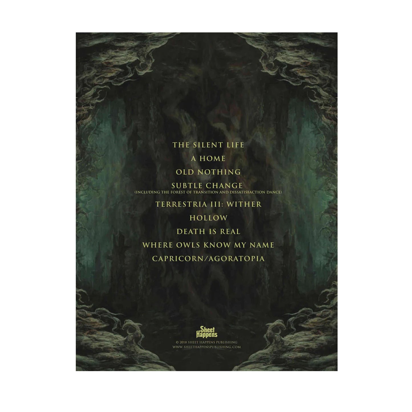 Where Owls Know My Name Tab Book